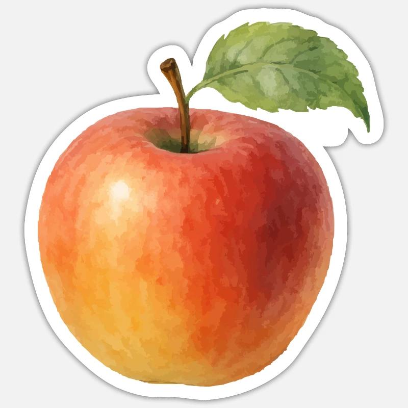 apple Sticker size S (10 x 10 cm)