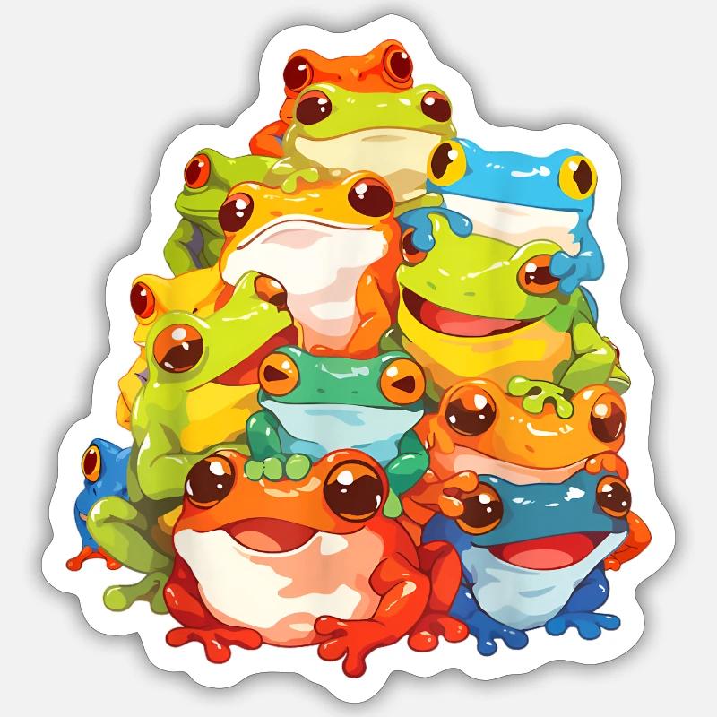 Sticker Größe S (10 x 10 cm) - 