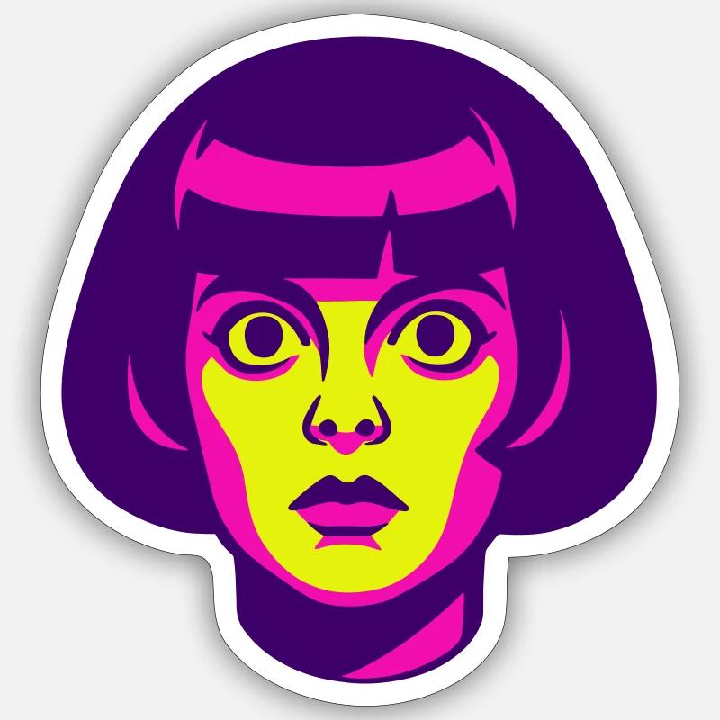 Sticker taille S (10 x 10 cm) - 