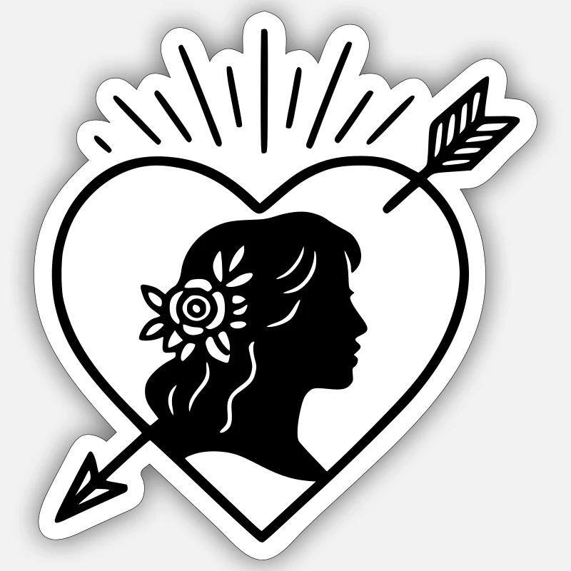 Sticker Größe S (10 x 10 cm) - 