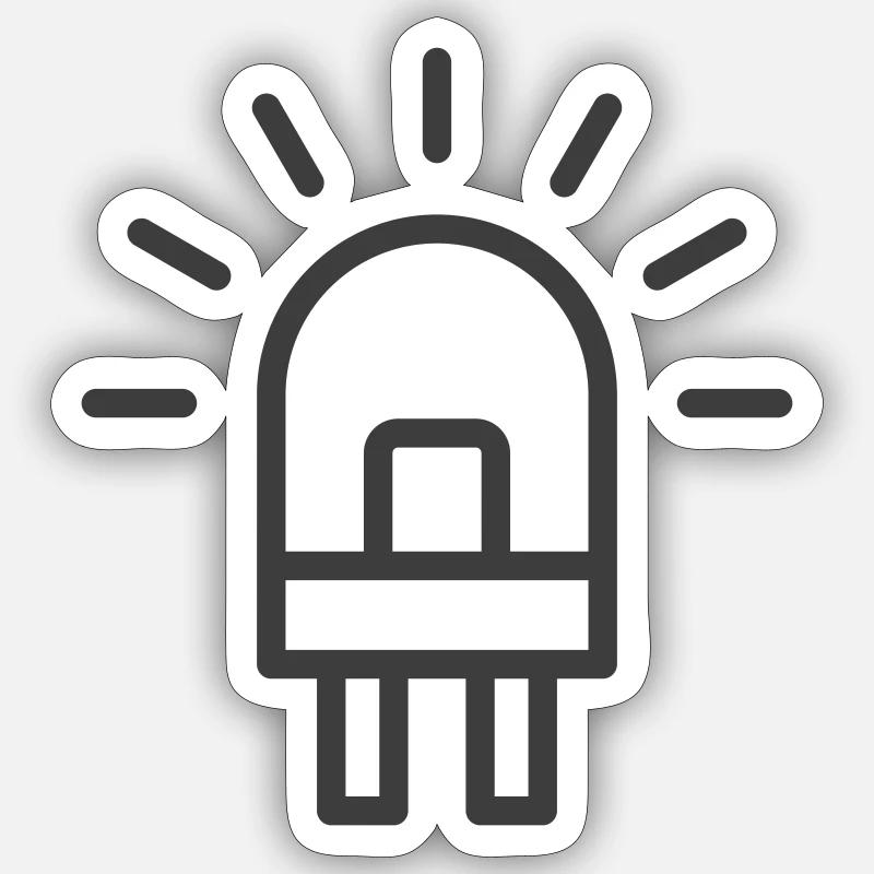 Sticker Größe S (10 x 10 cm) - 