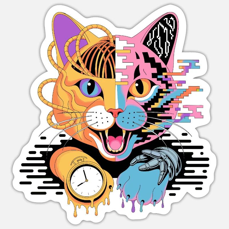 Sticker taille S (10 x 10 cm) - 