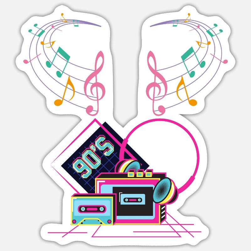 Sticker Größe S (10 x 10 cm) - 