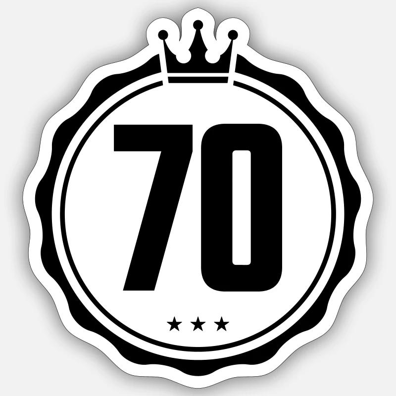 Sticker Größe S (10 x 10 cm) - 