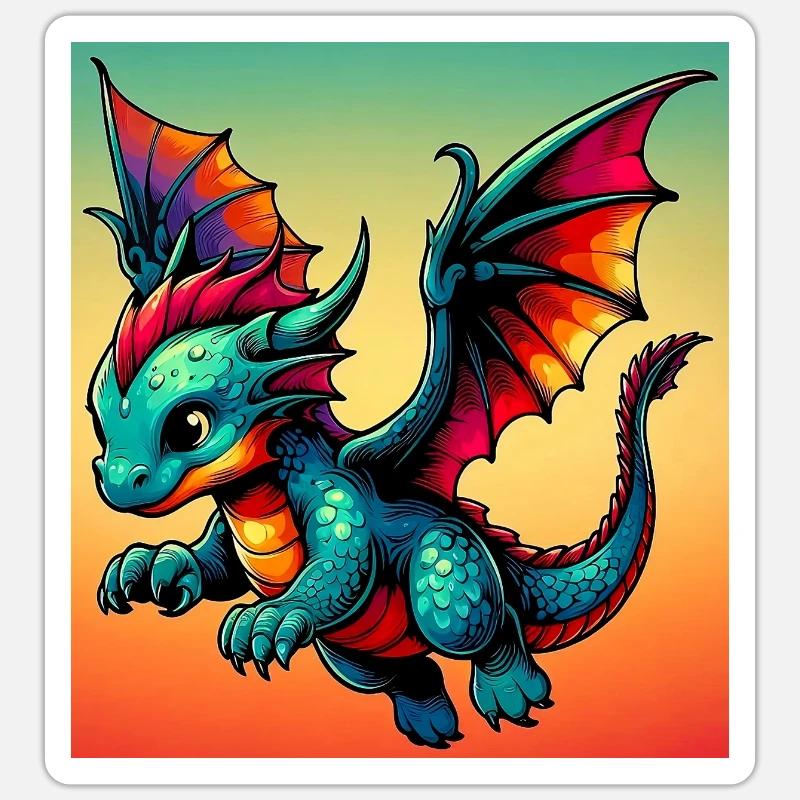 Sticker Größe S (10 x 10 cm) - 