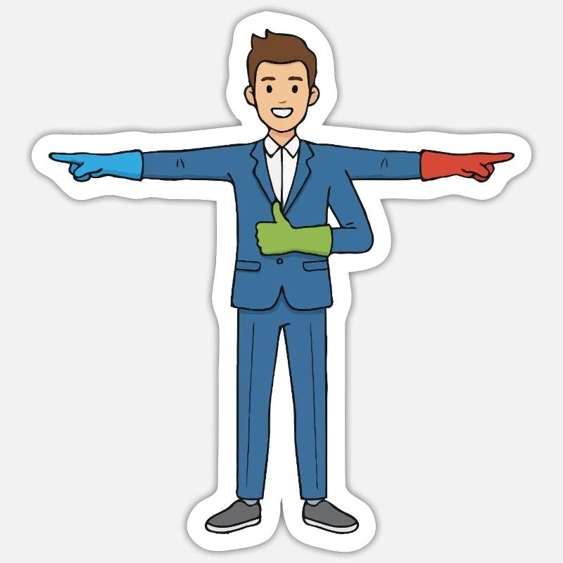 Sticker taille S (10 x 10 cm) - 