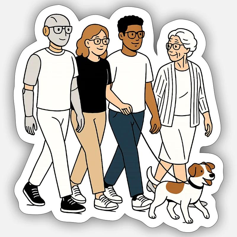 Sticker Größe S (10 x 10 cm) - 