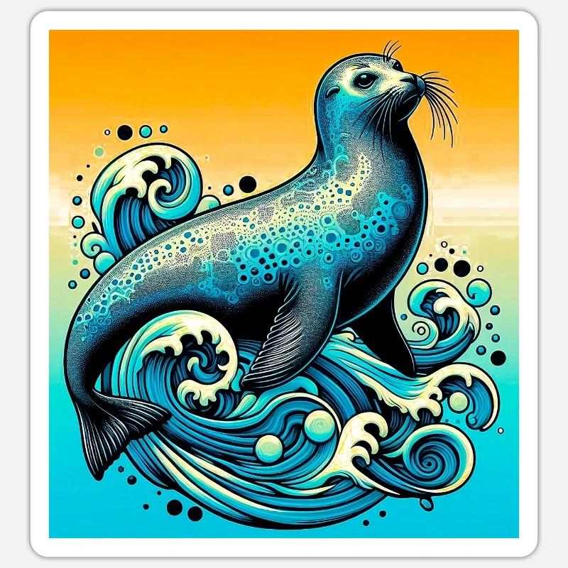 Sticker Größe S (10 x 10 cm) - 