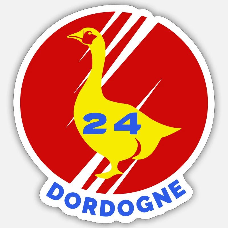Dordogne 24 Sticker taille S (10 x 10 cm)