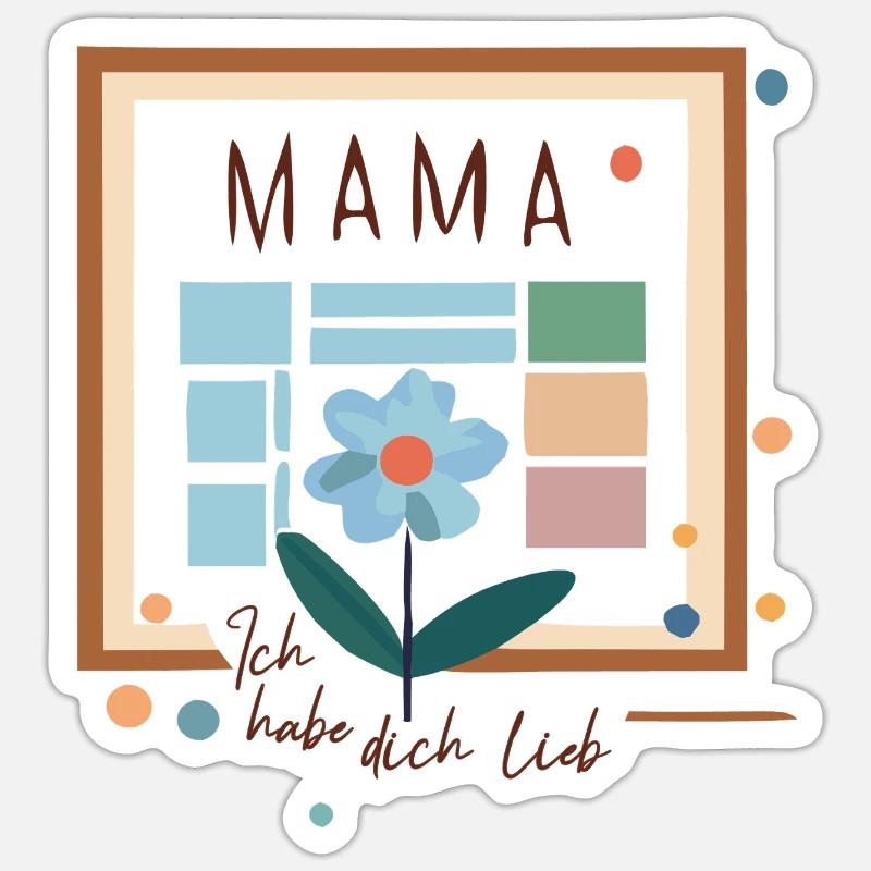 Sticker Größe S (10 x 10 cm) - 