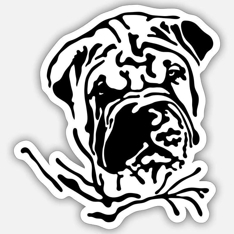 Sticker Größe S (10 x 10 cm) - 