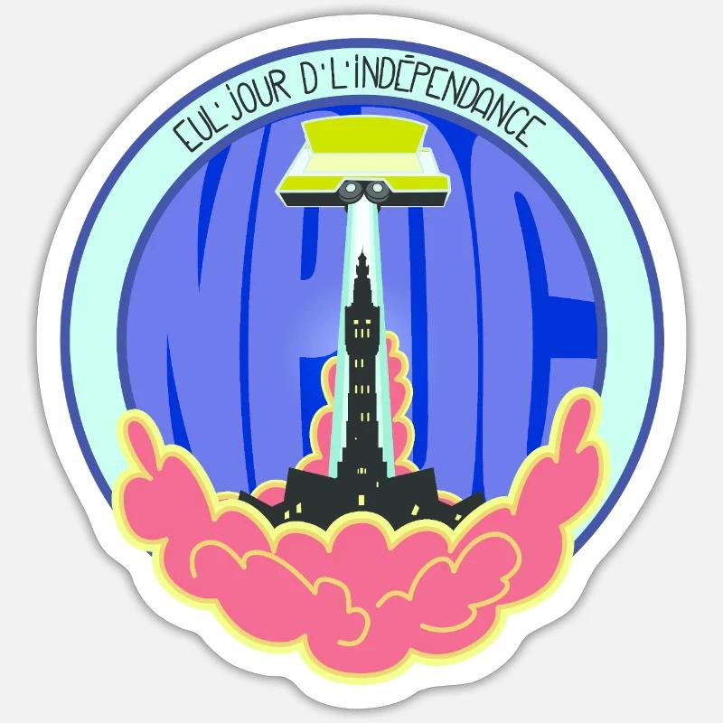 Sticker taille S (10 x 10 cm) - 