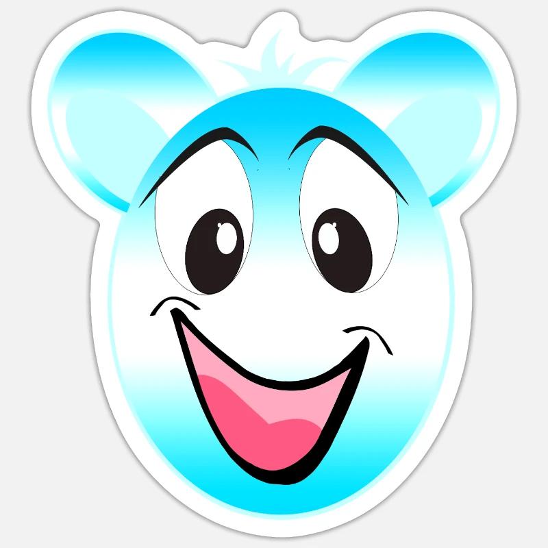 Sticker taille S (10 x 10 cm) - 