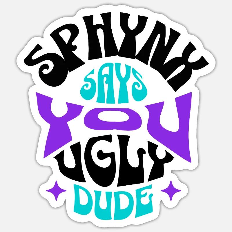 Sticker Größe S (10 x 10 cm) - 