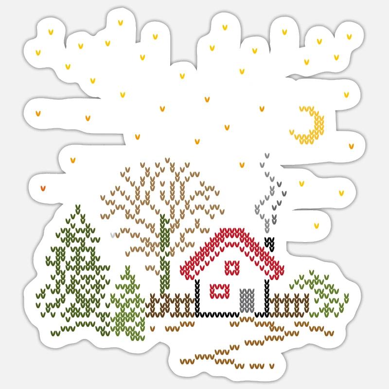 Sticker Größe S (10 x 10 cm) - 