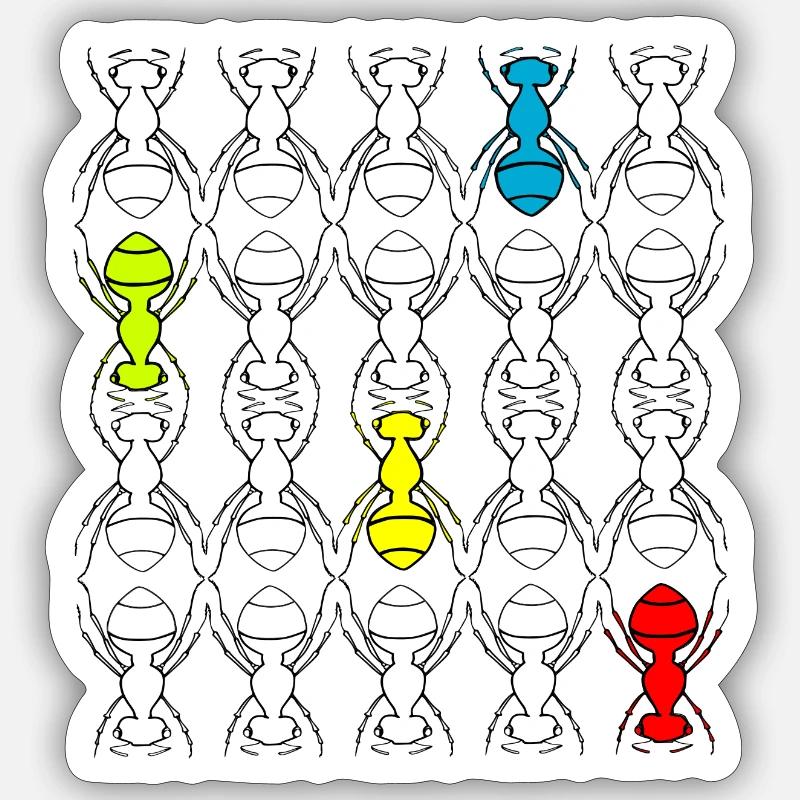 Sticker taille S (10 x 10 cm) - 