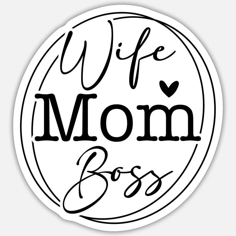 SVG – Épouse du Design de l’Empowerment Sticker taille S (10 x 10 cm)