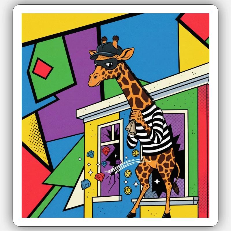 Sticker Größe S (10 x 10 cm) - 