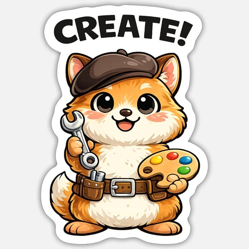 Sticker Größe S (10 x 10 cm) - 