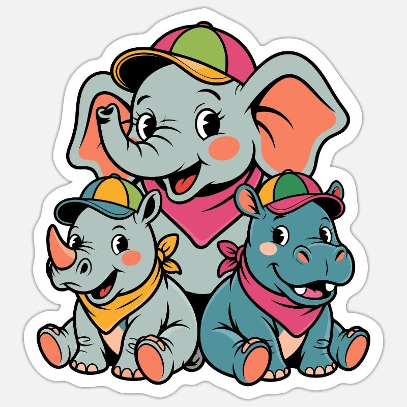 Sticker size S (10 x 10 cm) - 