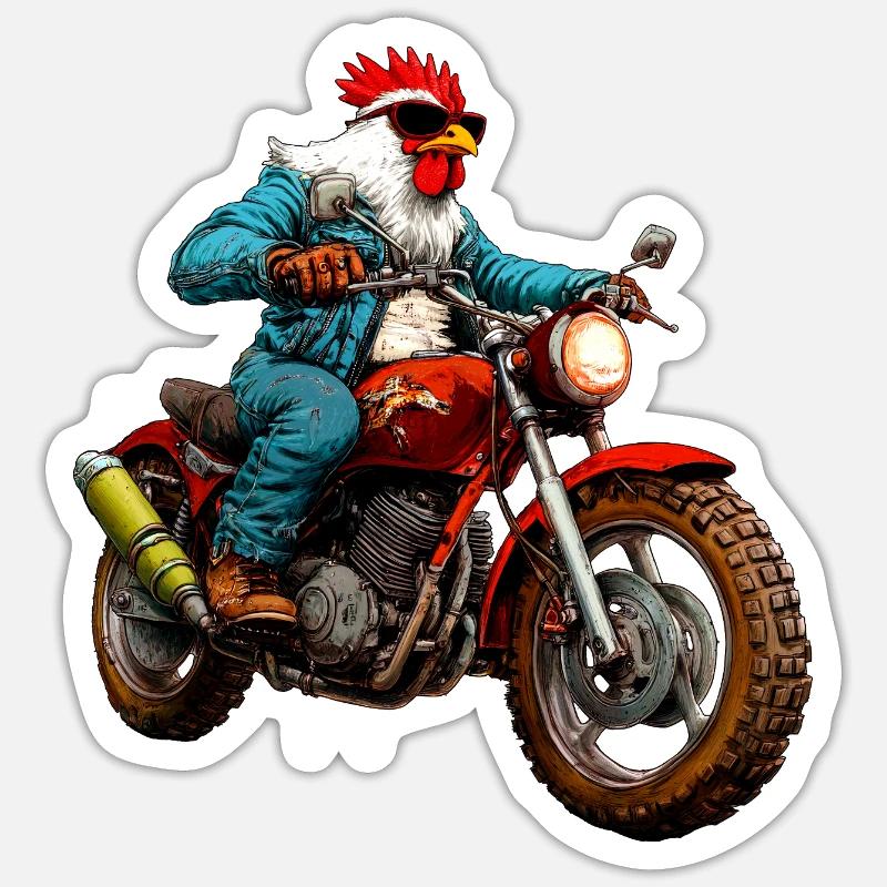 Sticker taille S (10 x 10 cm) - 