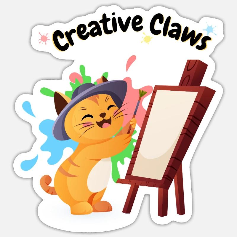 creative_claws Sticker size S (10 x 10 cm)
