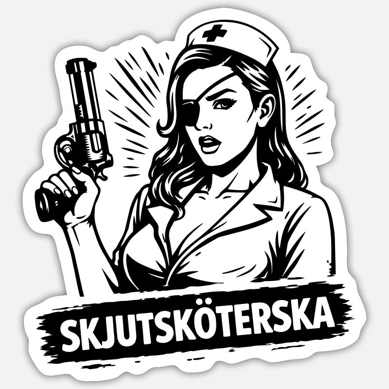 Sticker Größe S (10 x 10 cm) - 