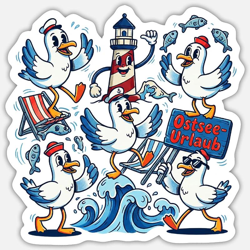 Sticker Größe S (10 x 10 cm) - 