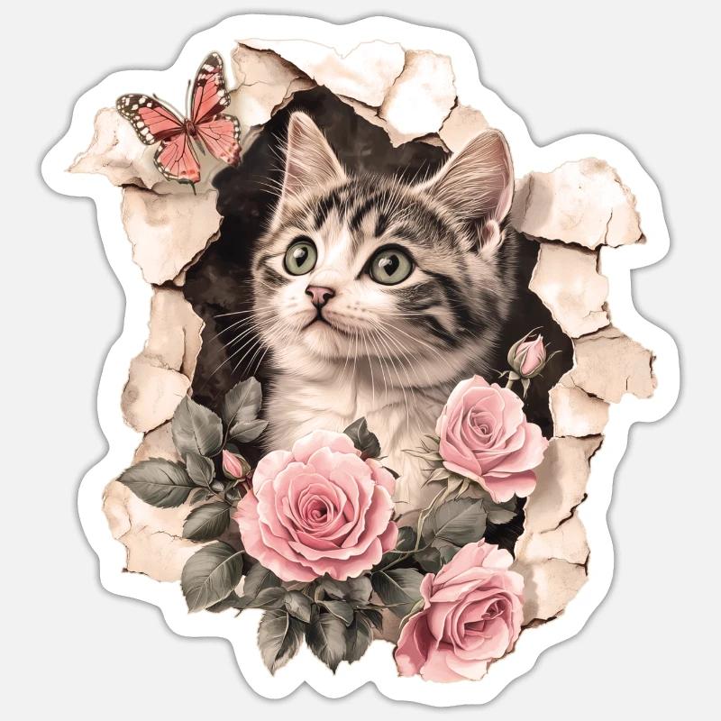 Sticker størrelse S (10 x 10 cm) - 