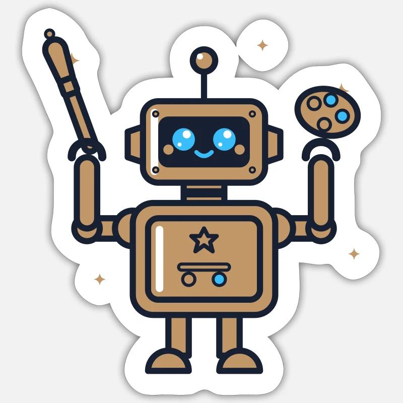Sticker Größe S (10 x 10 cm) - 