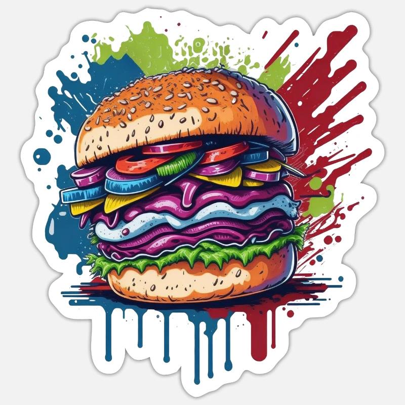 Sticker taille S (10 x 10 cm) - 