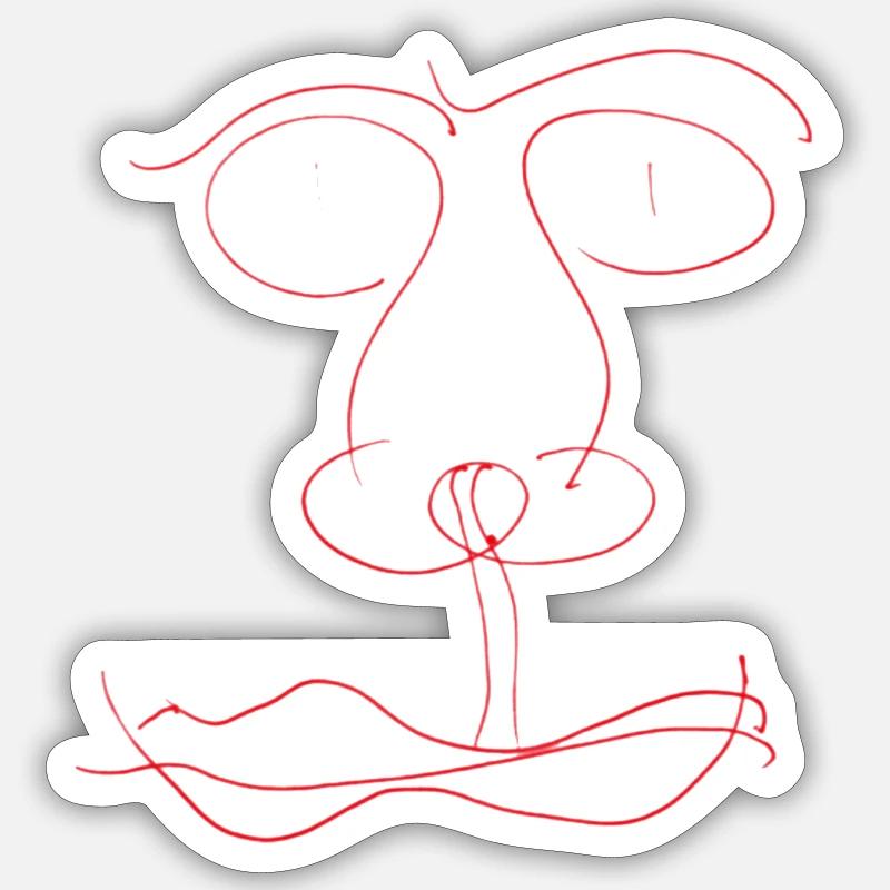 Sticker taille S (10 x 10 cm) - 