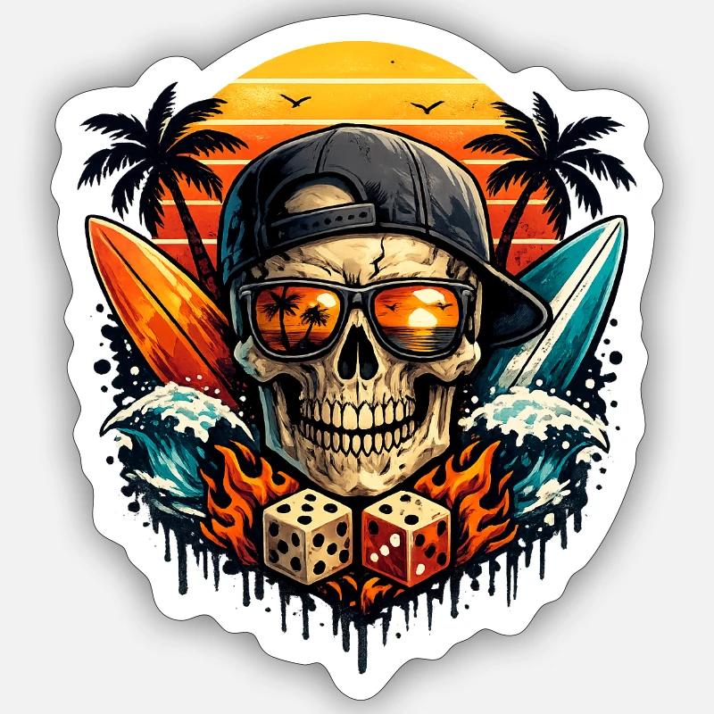 Sticker Größe S (10 x 10 cm) - 