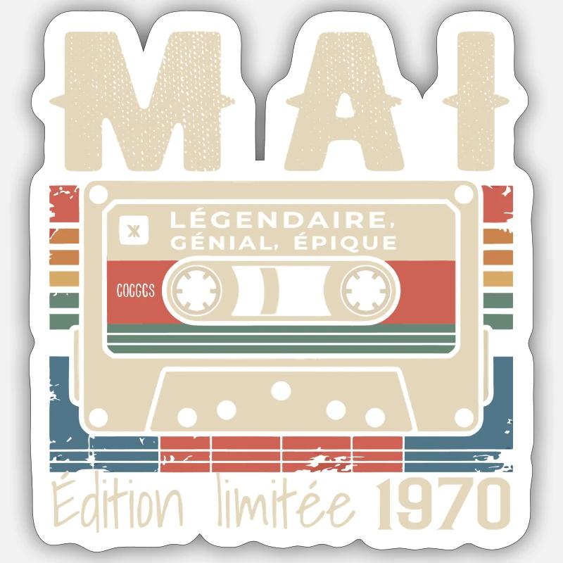 Sticker taille S (10 x 10 cm) - 