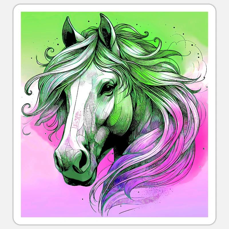 Sticker Größe S (10 x 10 cm) - 