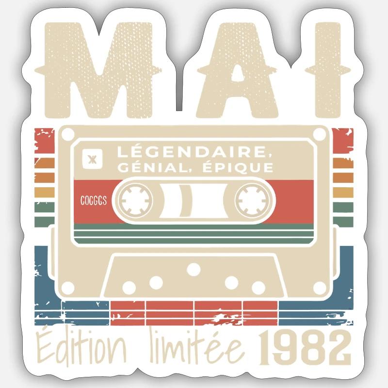 Sticker taille S (10 x 10 cm) - 