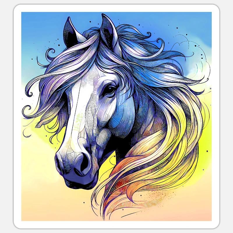 Sticker Größe S (10 x 10 cm) - 