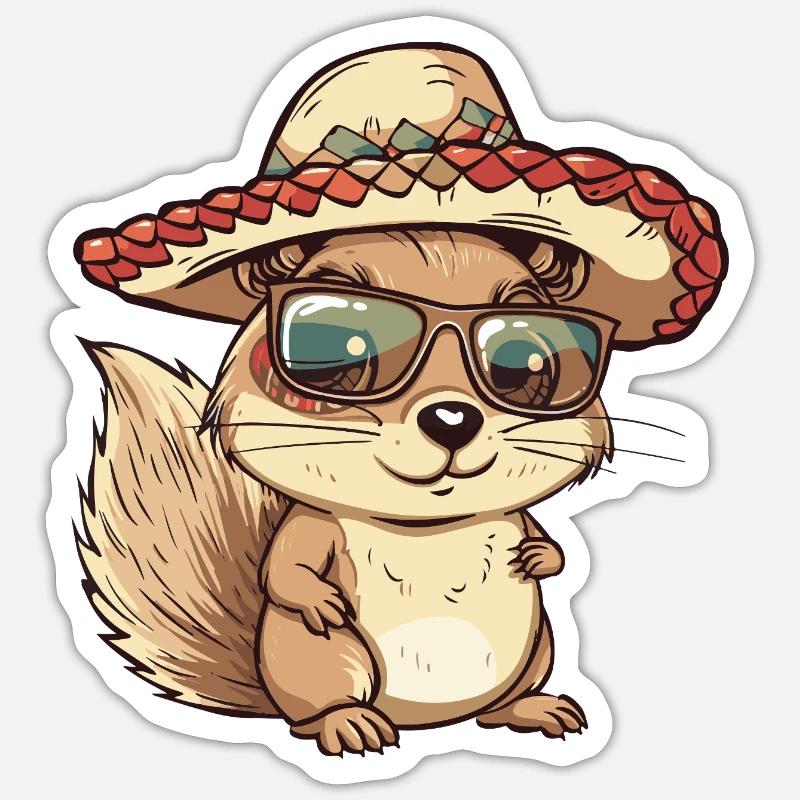 Sticker taille S (10 x 10 cm) - 