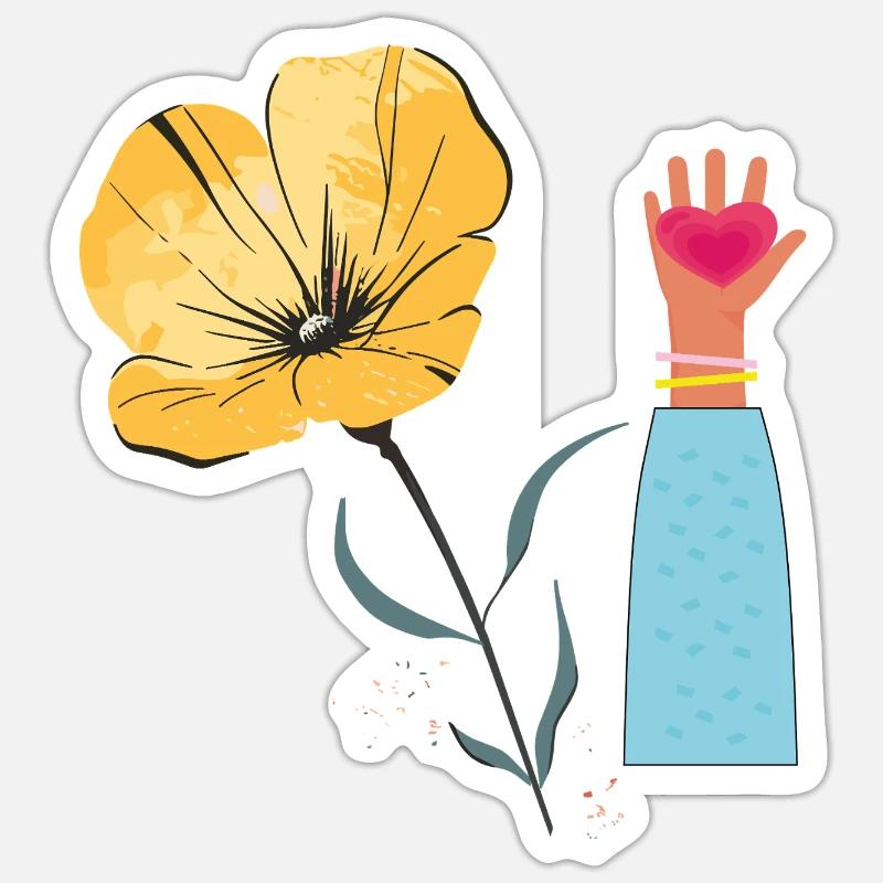 Sticker Größe S (10 x 10 cm) - 