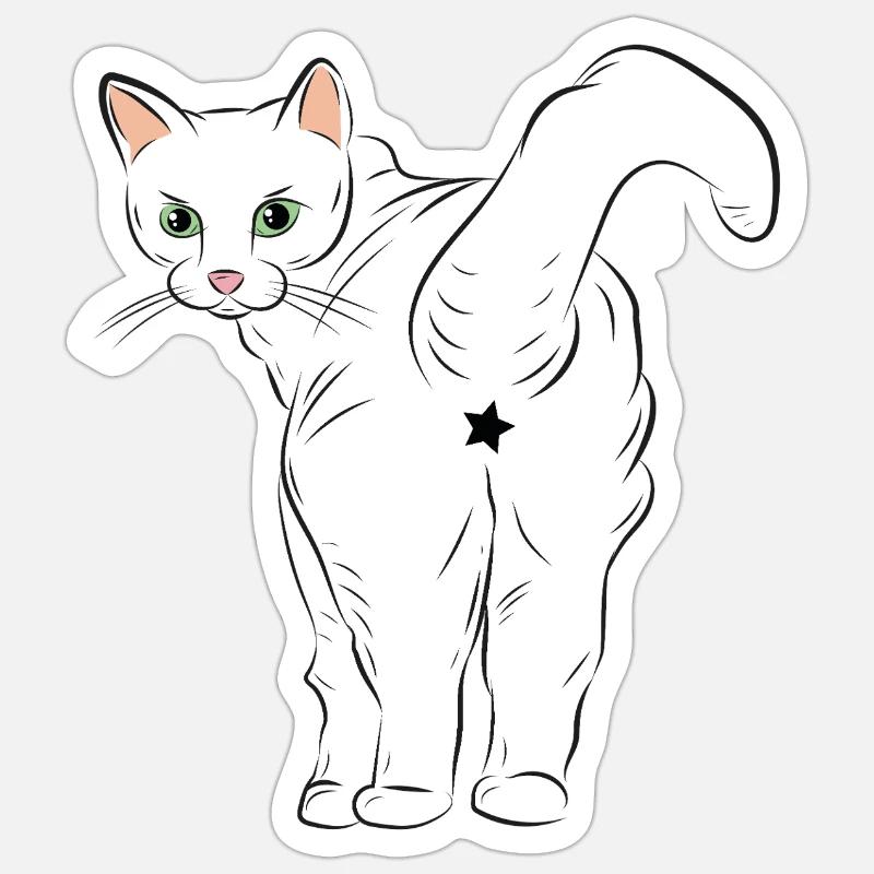 Sticker Größe S (10 x 10 cm) - 