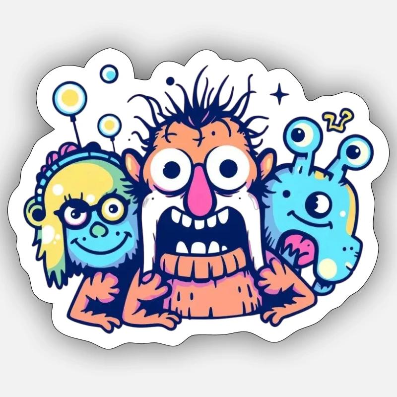 Sticker Größe S (10 x 10 cm) - 