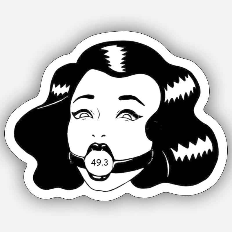 Sticker Größe S (10 x 10 cm) - 