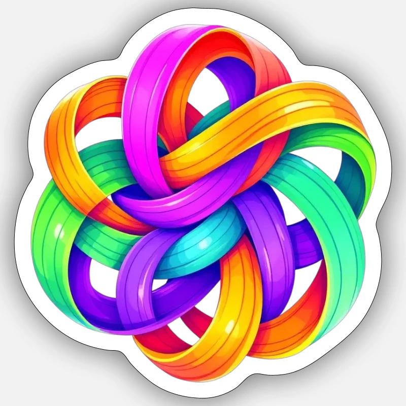 Kunst Sticker Größe S (10 x 10 cm)