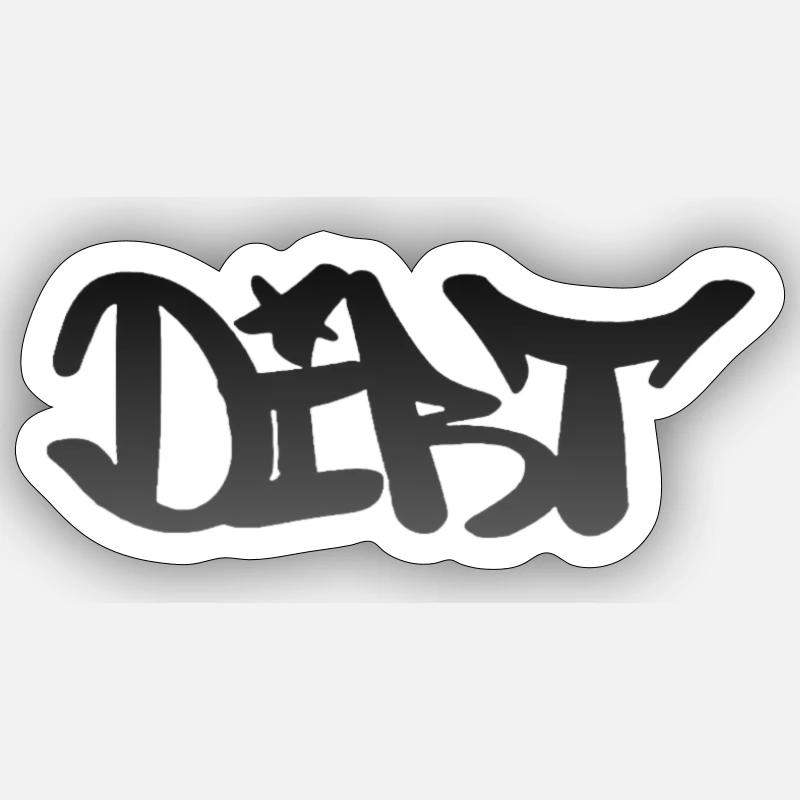Sticker Größe S (10 x 10 cm) - 