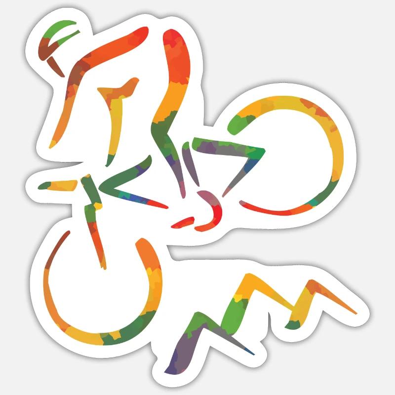Sticker taille S (10 x 10 cm) - 