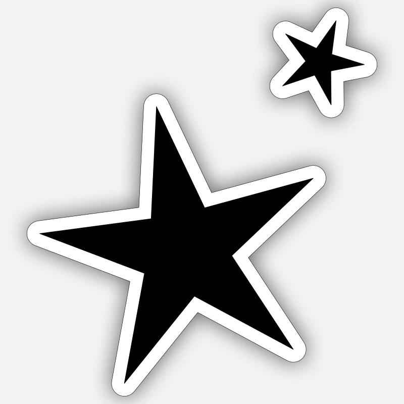 Stars Sticker size S (10 x 10 cm)