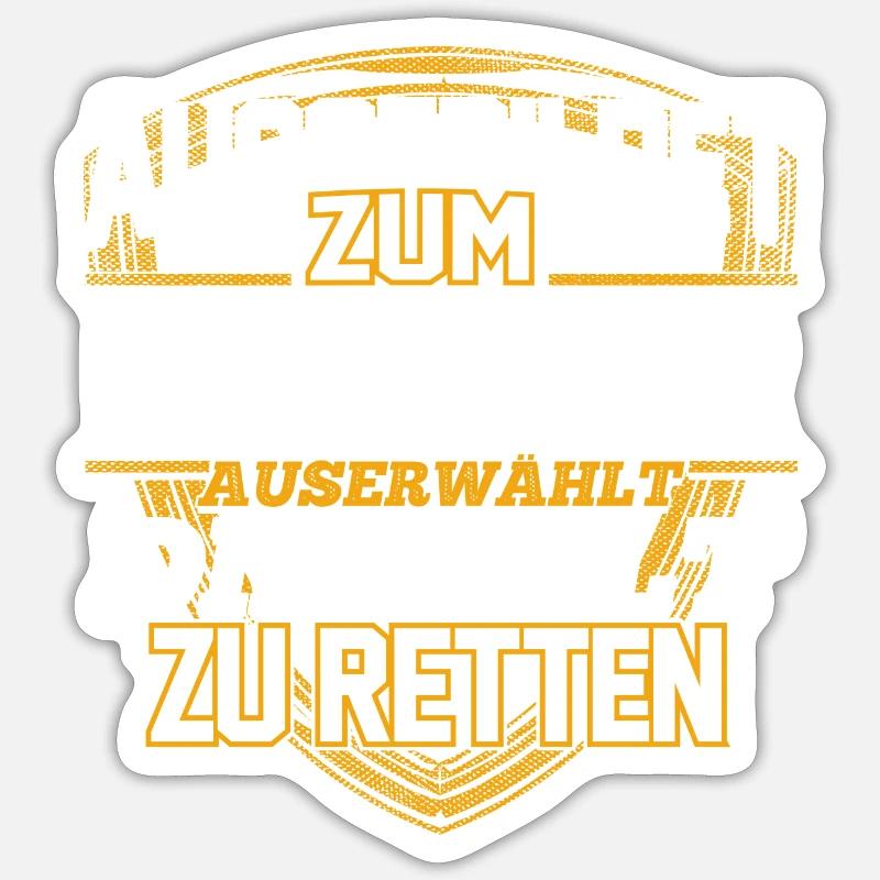 MESSTECHNIKER - Der Auserwählte Sticker Größe S (10 x 10 cm)