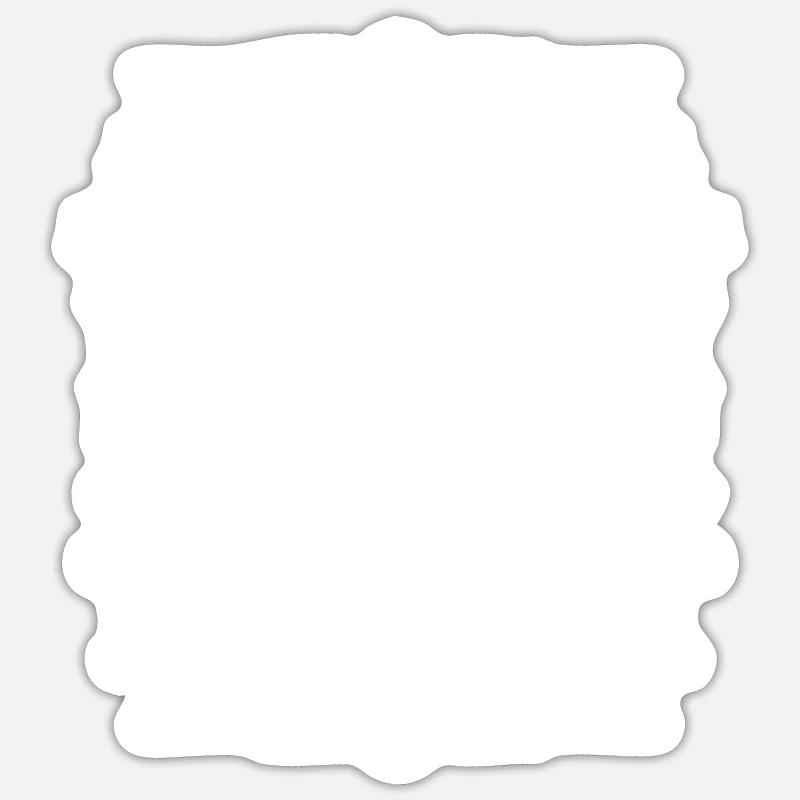 Die Königin will schrauben - Sticker Größe S (10 x 10 cm) - Mattweiß