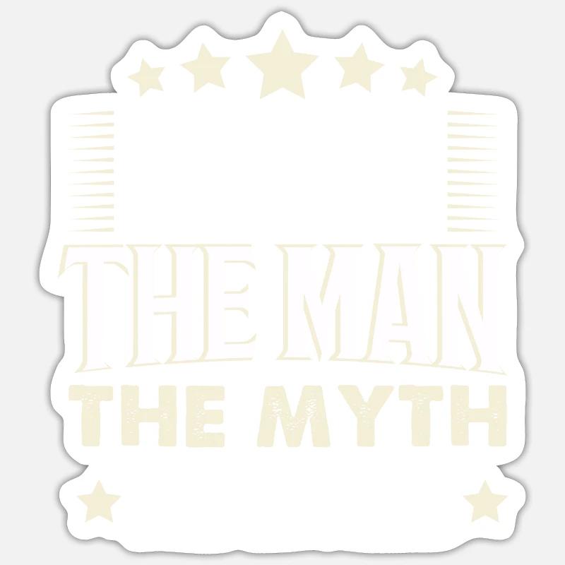 Simon - Sticker size S (10 x 10 cm) - white matte