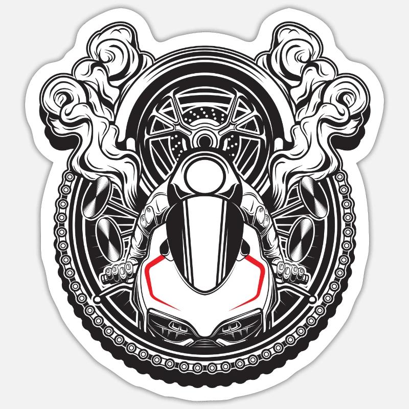 Sticker Größe S (10 x 10 cm) - 